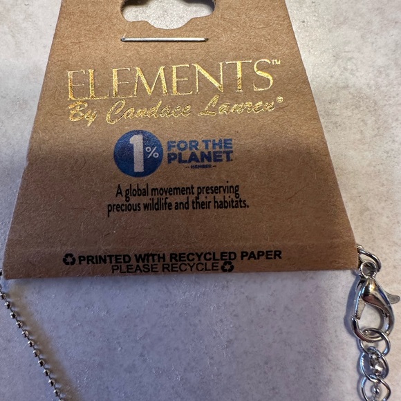 Silver Turtle Pendant Necklace with Multicolor Crystals - Picture 7 of 8